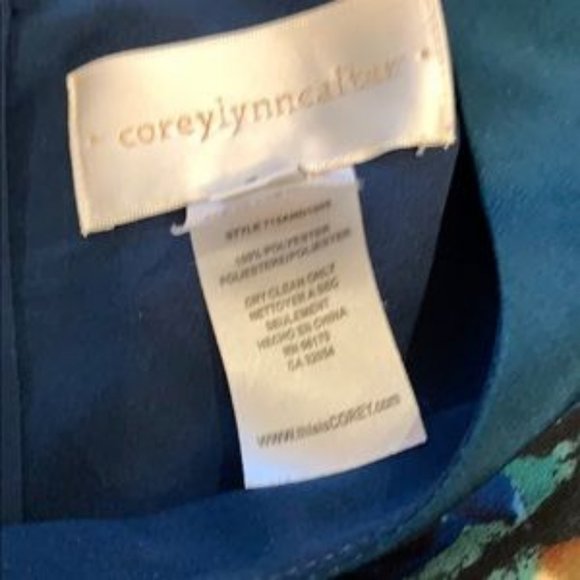 Corey Lynn Calter Blue Size 0 Dress - Picture 5 of 5